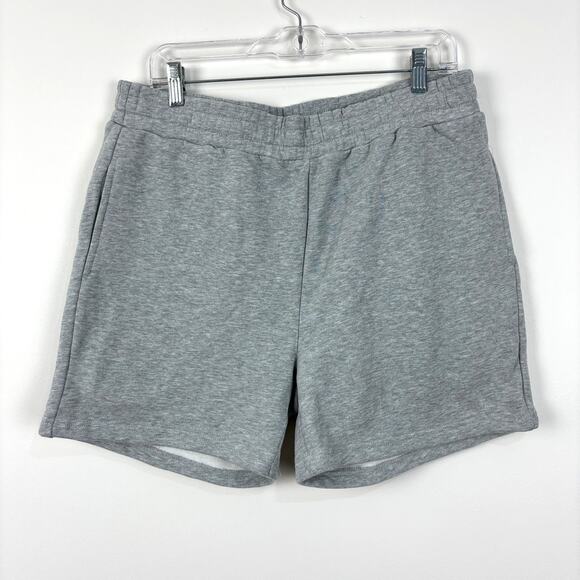 The Label NEW Larsen Brushed Terry Shorts XL Grey Gray Stitch Fix athleisure - Picture 1 of 7